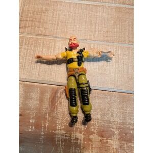 Vintage 1987 Hasbro GI Joe Road Pig Dreadnok Action Figure 3.75 Inch Figure